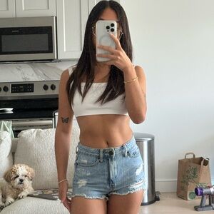 BDG high waisted cheeky shorts